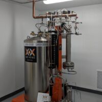 CO2 Canister In Cannabis Extraction Facility