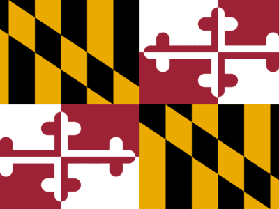Flag Of Maryland When Cannabis Was Legal