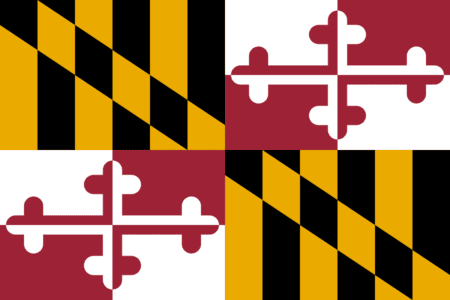 flag of maryland when cannabis was legal